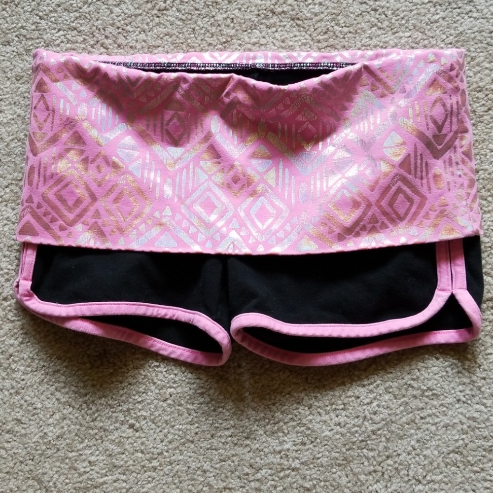 Victoria's secret pink yoga booty shorts